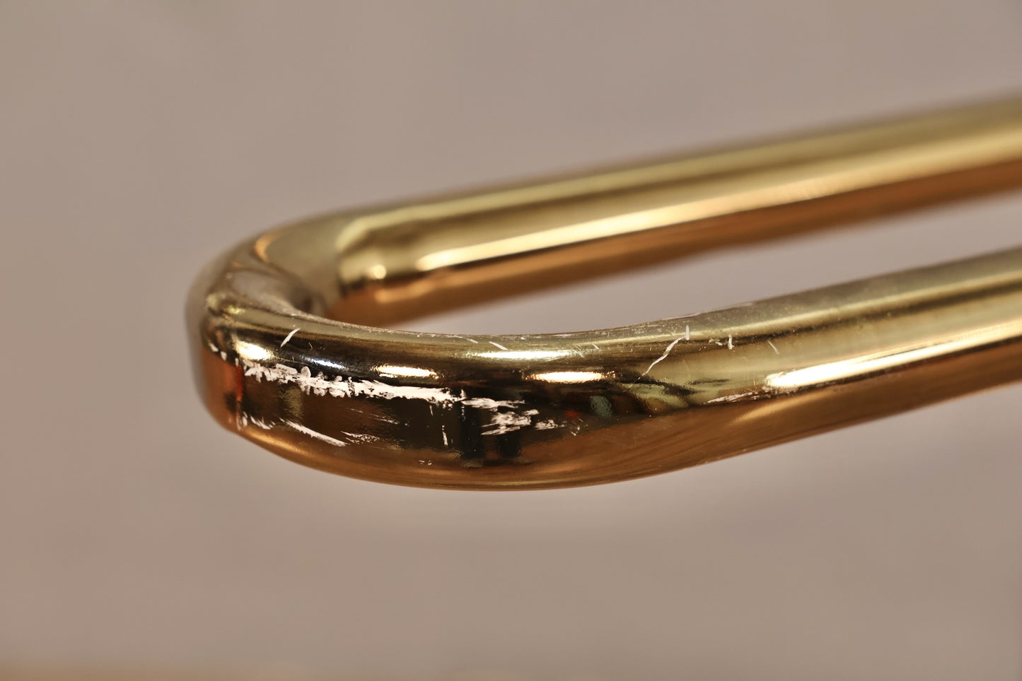 Gold Tubular Towel Rack - ONLINE ONLY