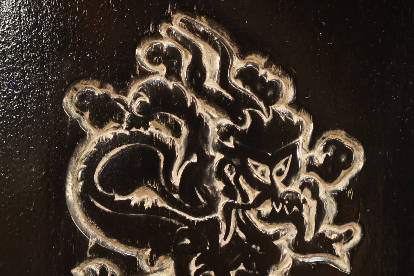 Ming-Style Black Lacquer Accent Chair - ONLINE ONLY