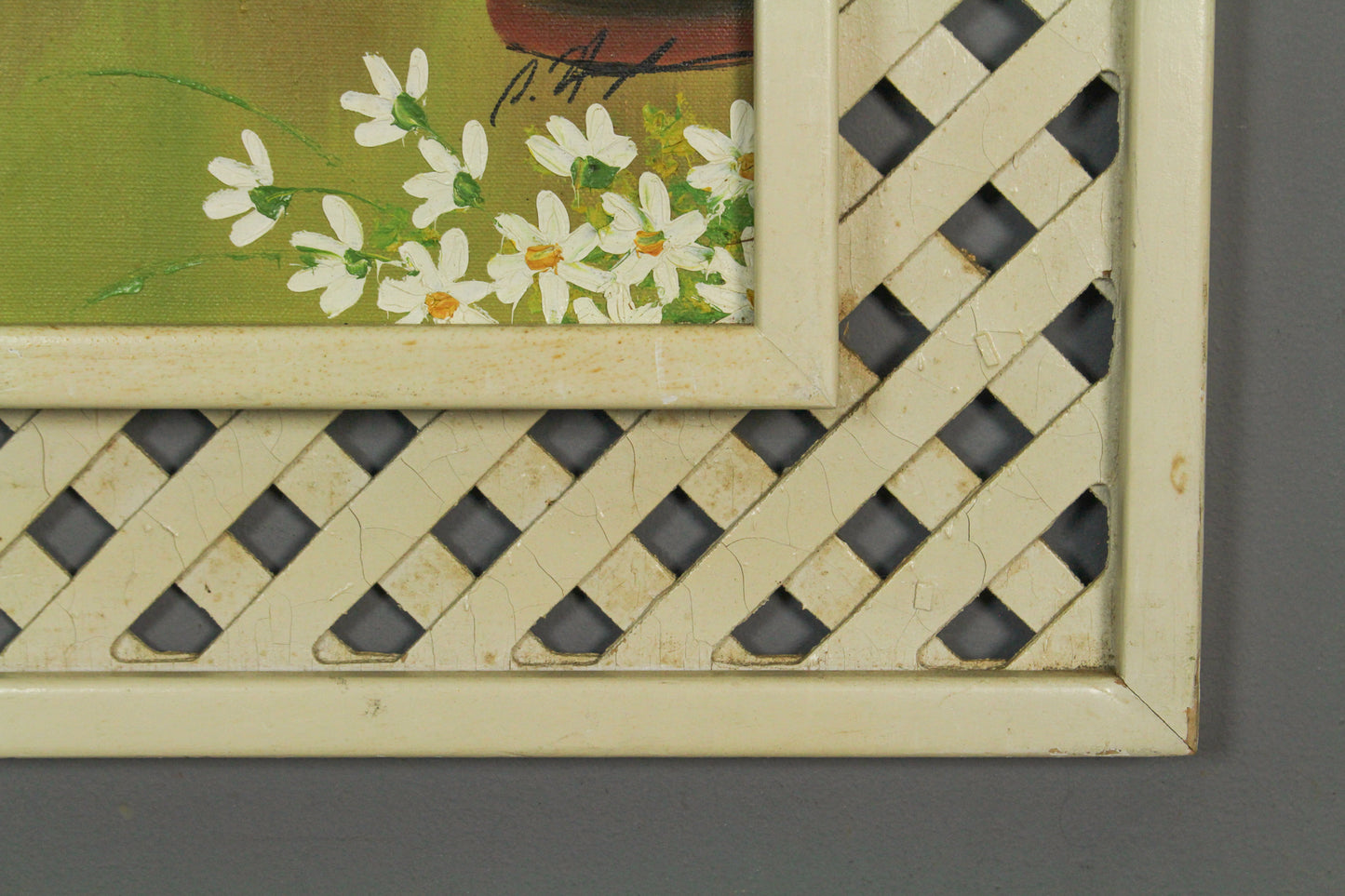 "Garden Trellis" Painting