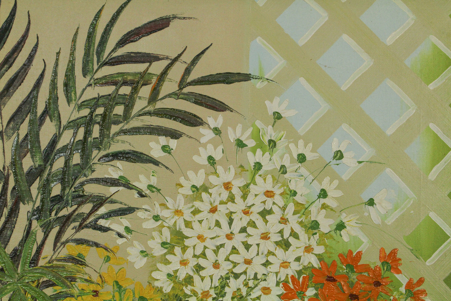 "Garden Trellis" Painting