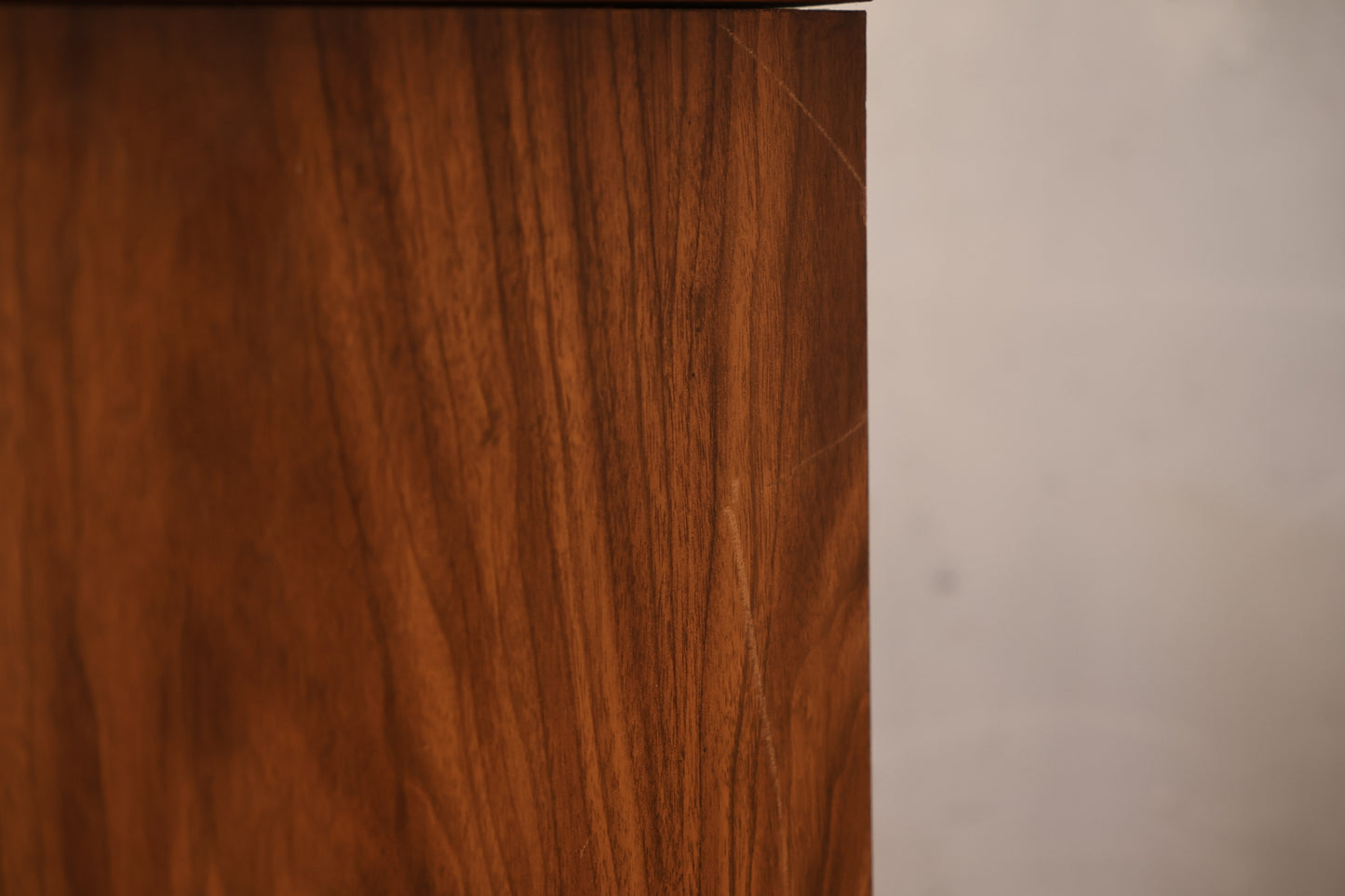 Mid Century Laminate & Black Nightstand A