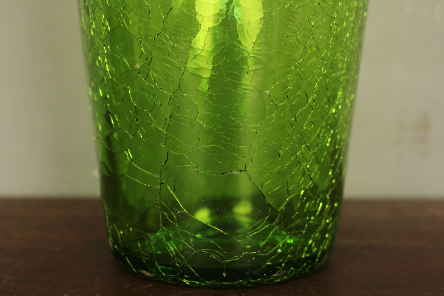 Blenko Lime Glass Vase