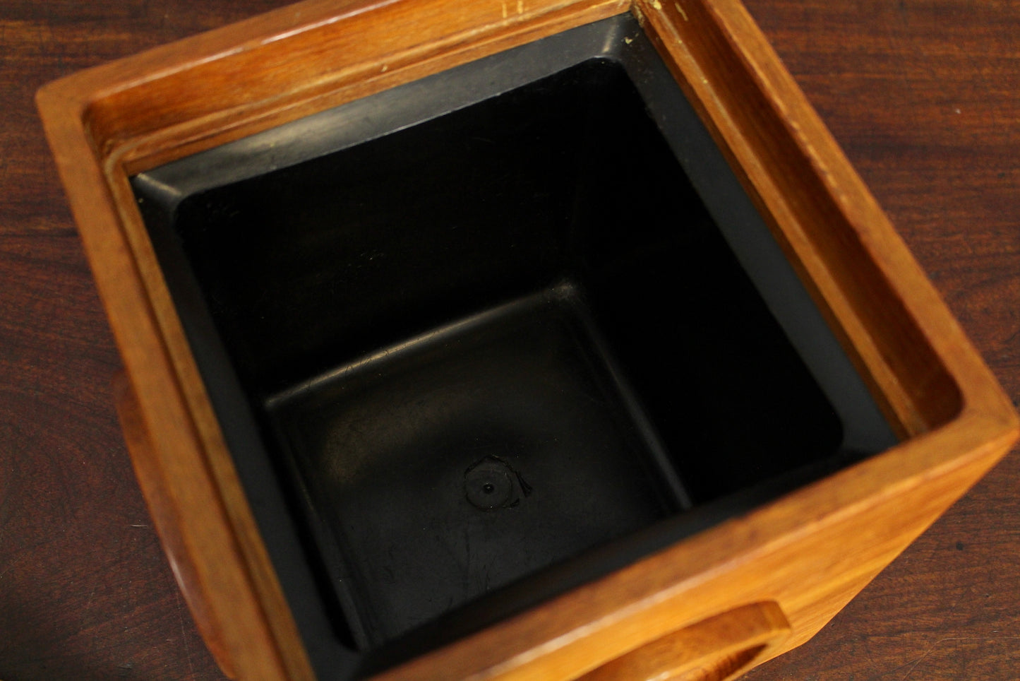 Jens Quistgaard Dansk Teak Cube Ice Bucket