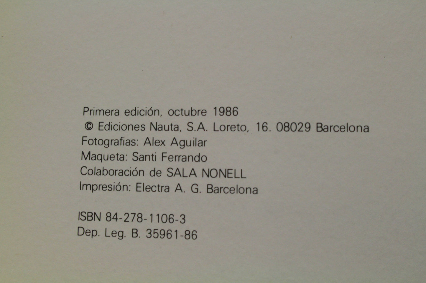 " 30 Años de Jazz" 1986 Book