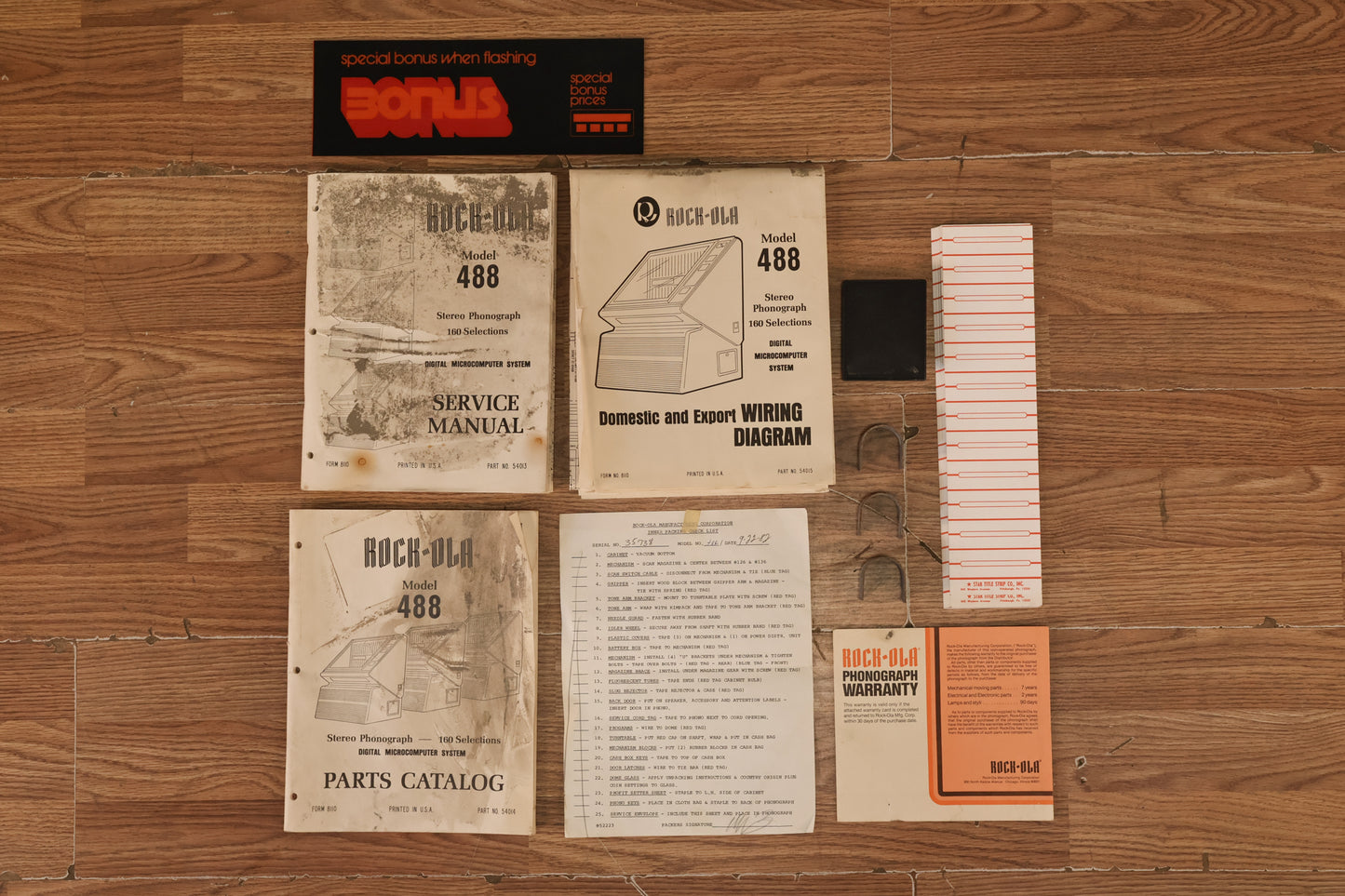 1980s Rock-Ola Golden Sunset Jukebox - ONLINE ONLY