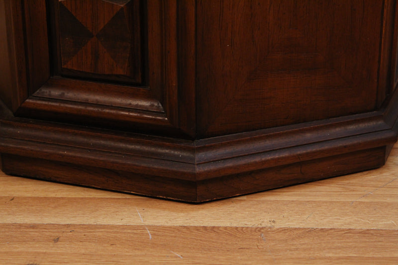 Slate-Top Octagonal End Table - ONLINE ONLY