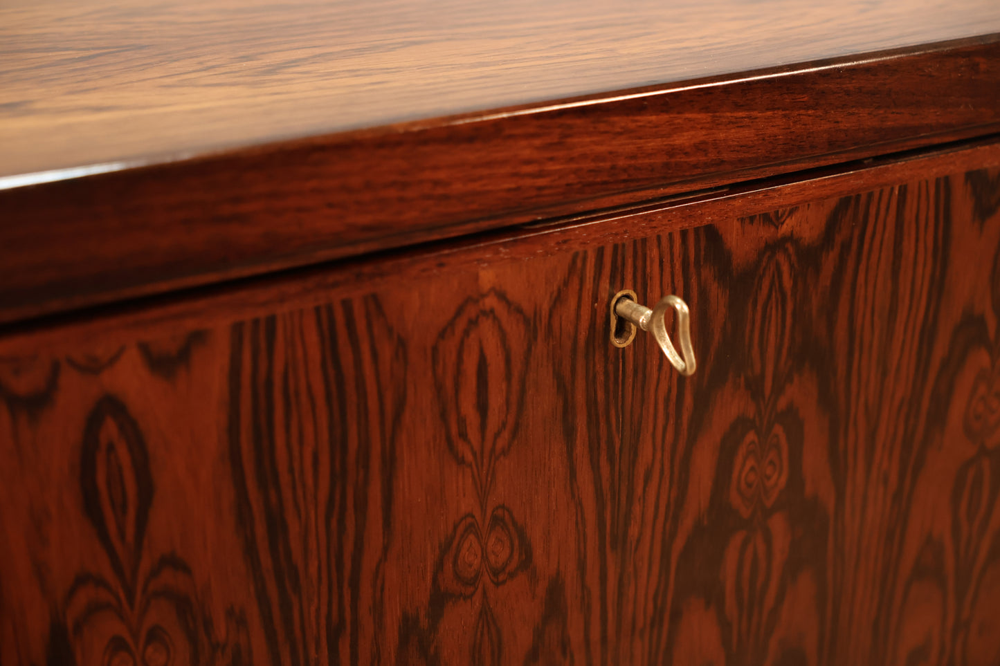 Large Danish Rosewood Executive Desk