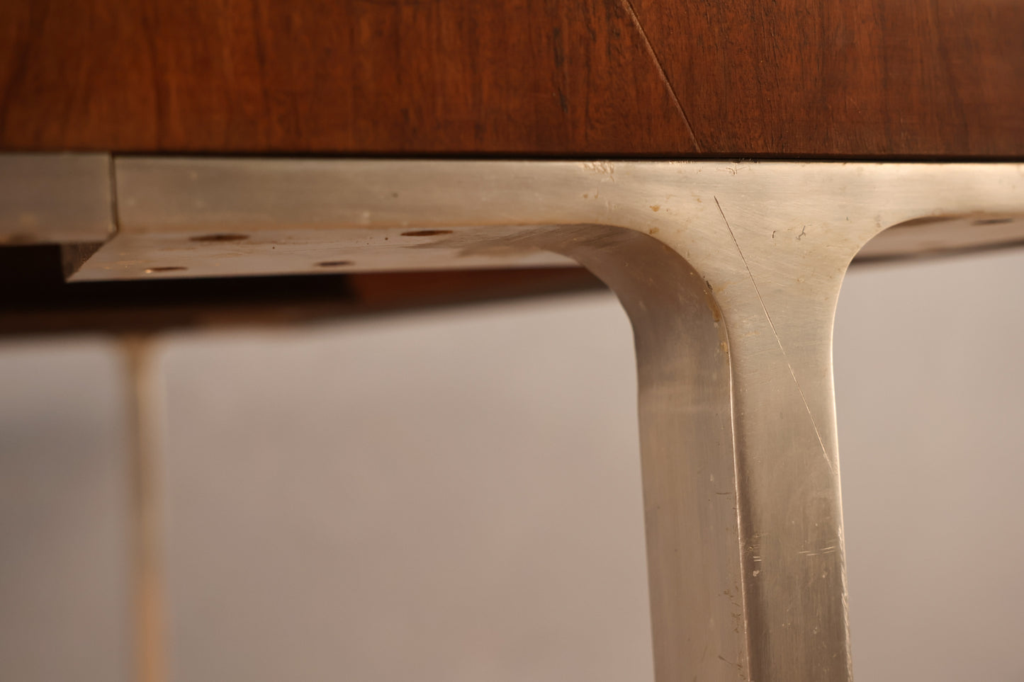 1970s Aluminum Block-Top Dining Table - ONLINE ONLY