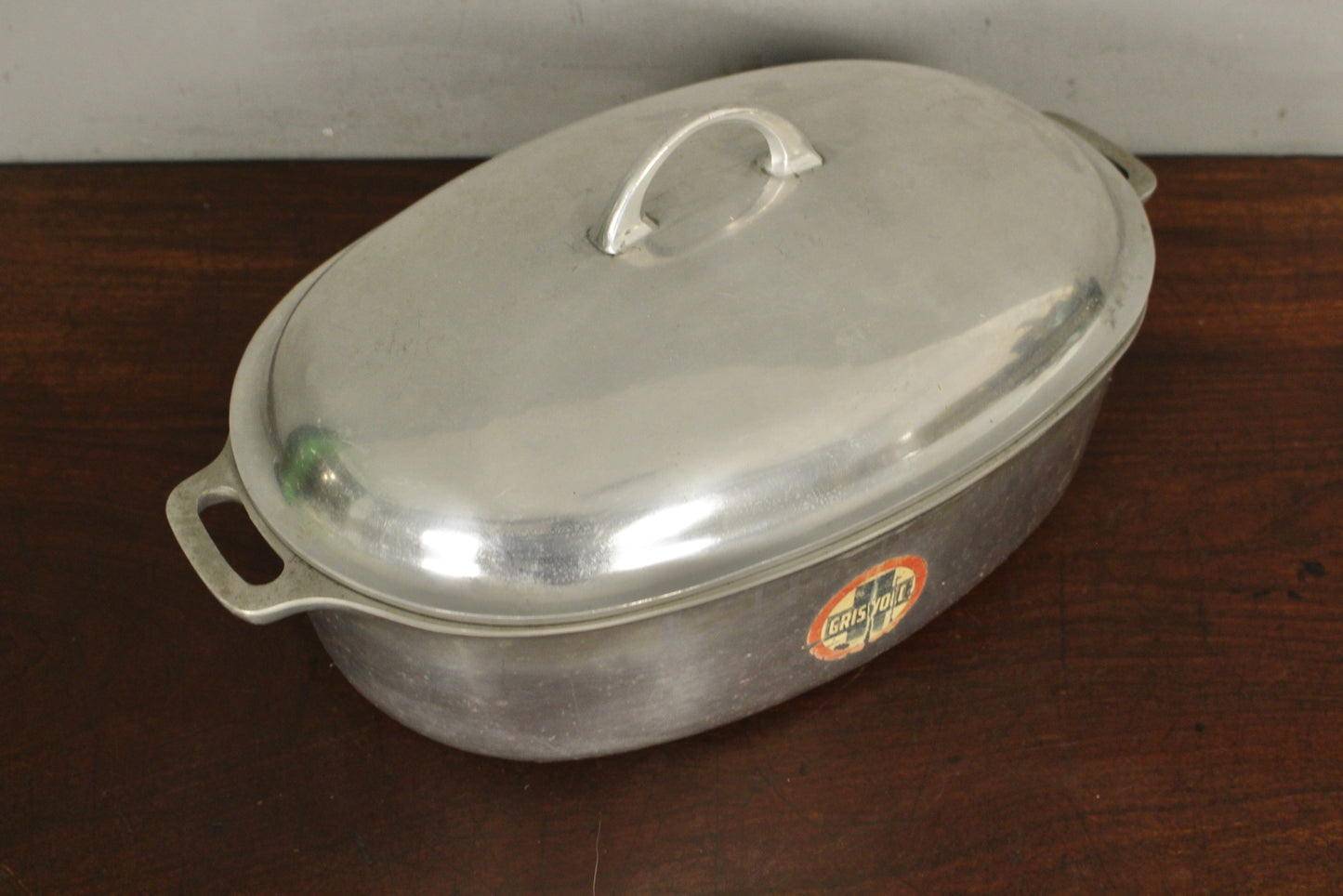 1940s Griswold Cast Aluminum Dutch Oven