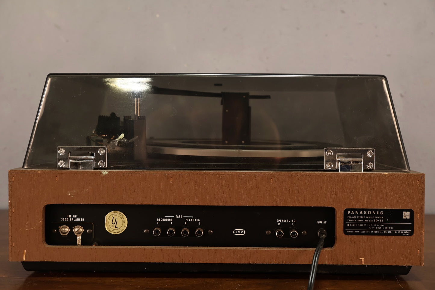 1970s Panasonic Stereo Turntable