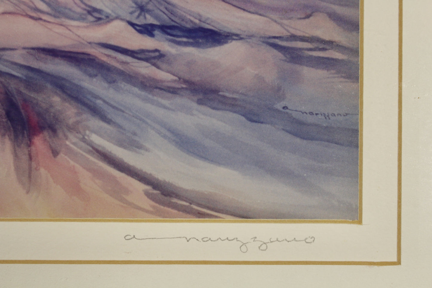 "Sleeping Fairy" Lithograph