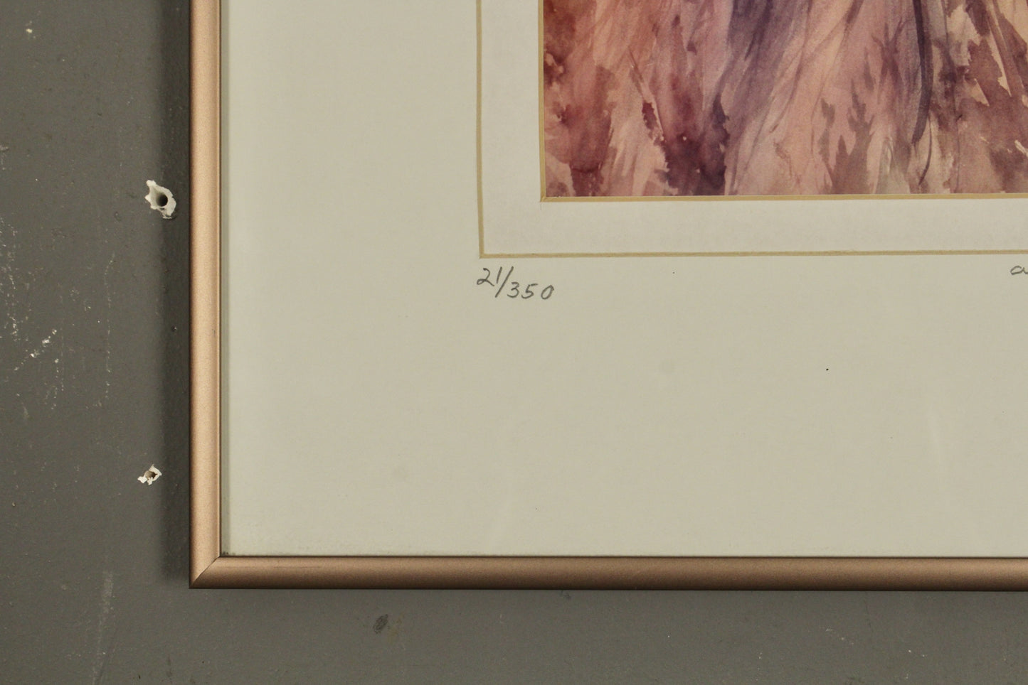 "Three Nymphs" Lithograph