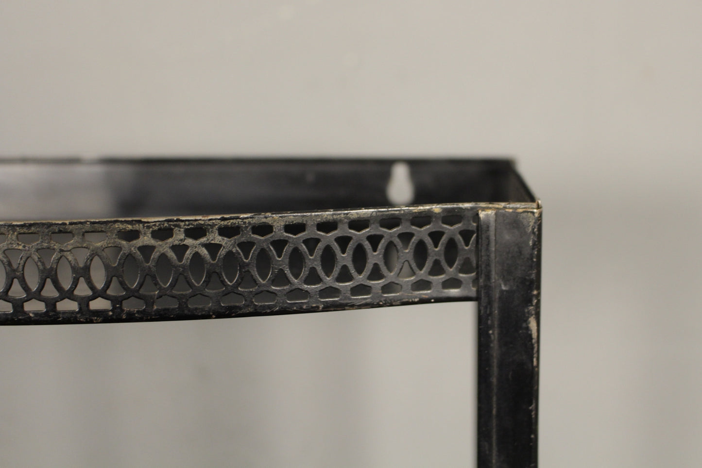 Small Metal 3-Tier Wall Shelf