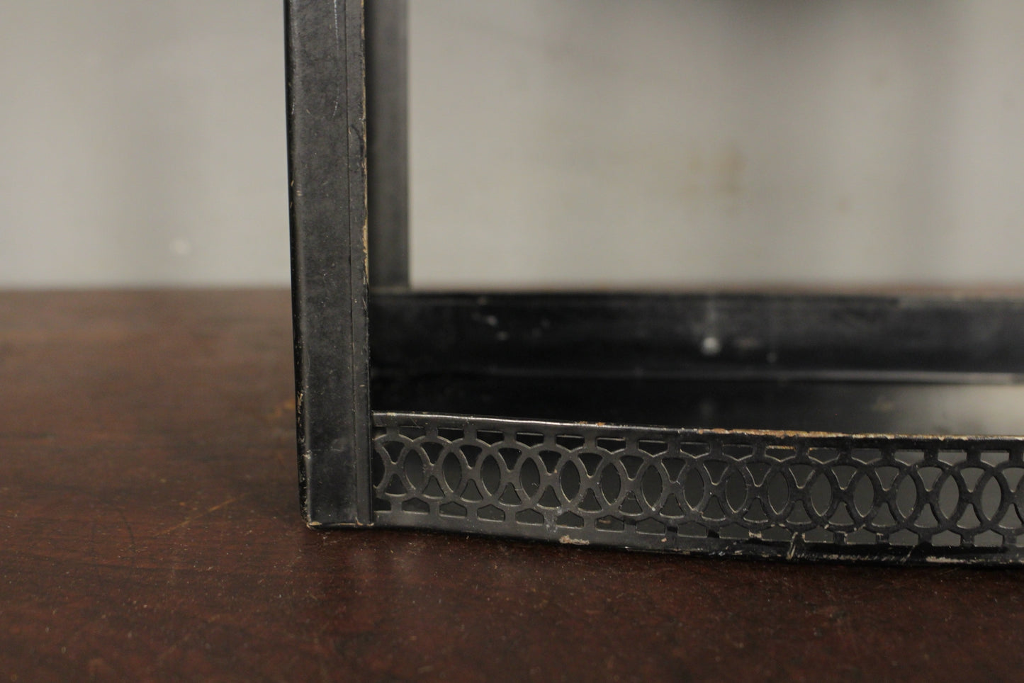 Small Metal 3-Tier Wall Shelf