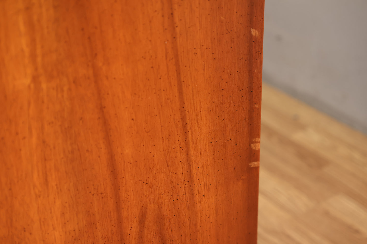 Mid Century Paneled 9-Drawer Credenza