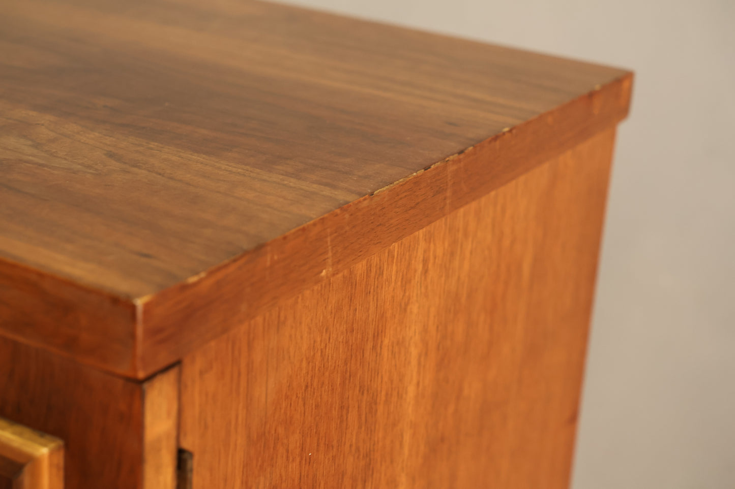 Mid Century Walnut Bachelor's Chest