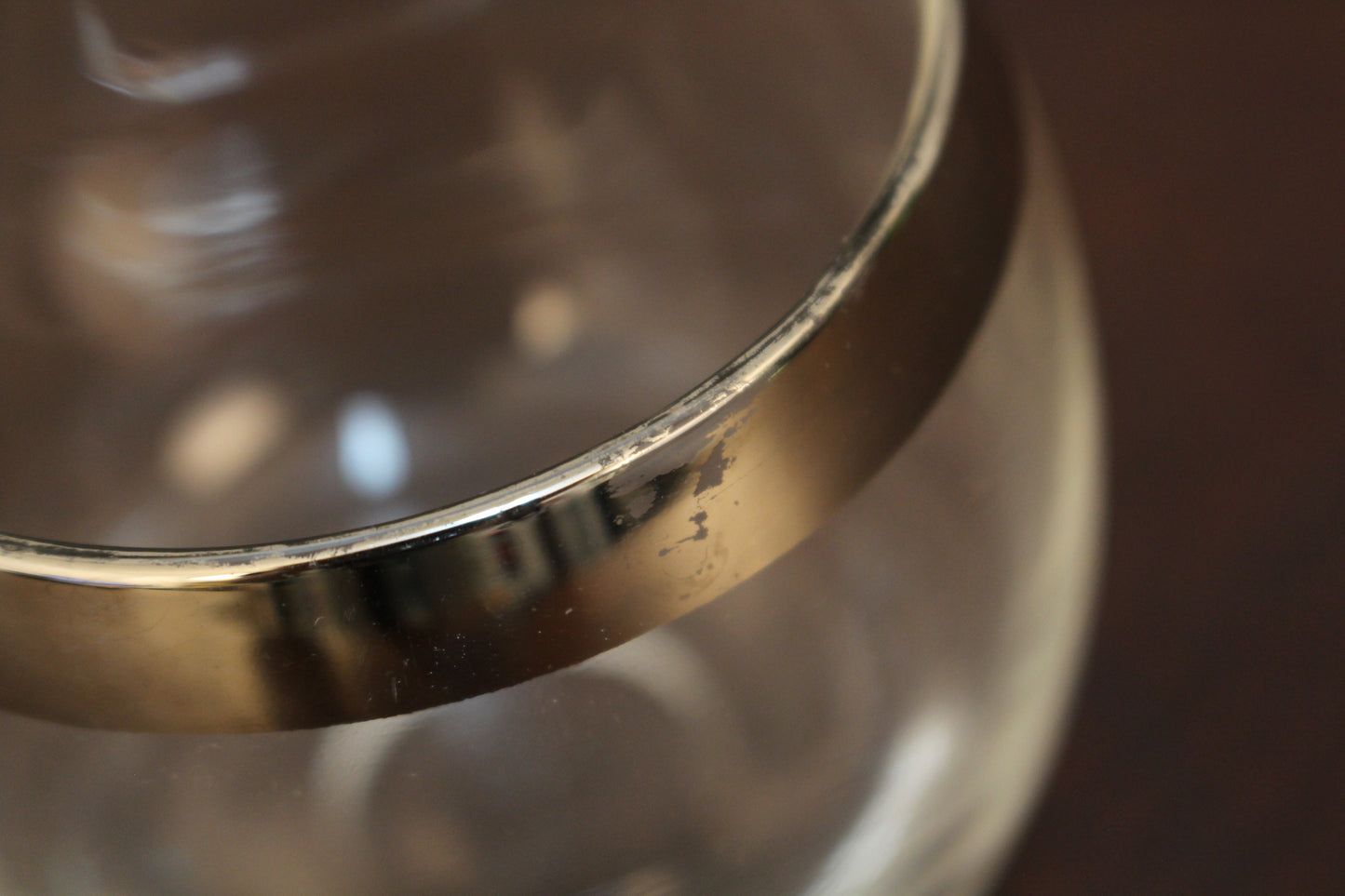 Set of 6 Silver Roly Poly Glasses