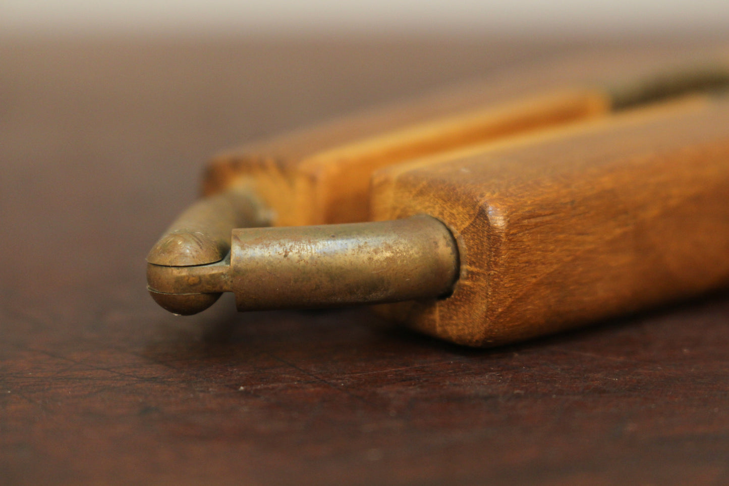 Mid Century Teak Nut Cracker
