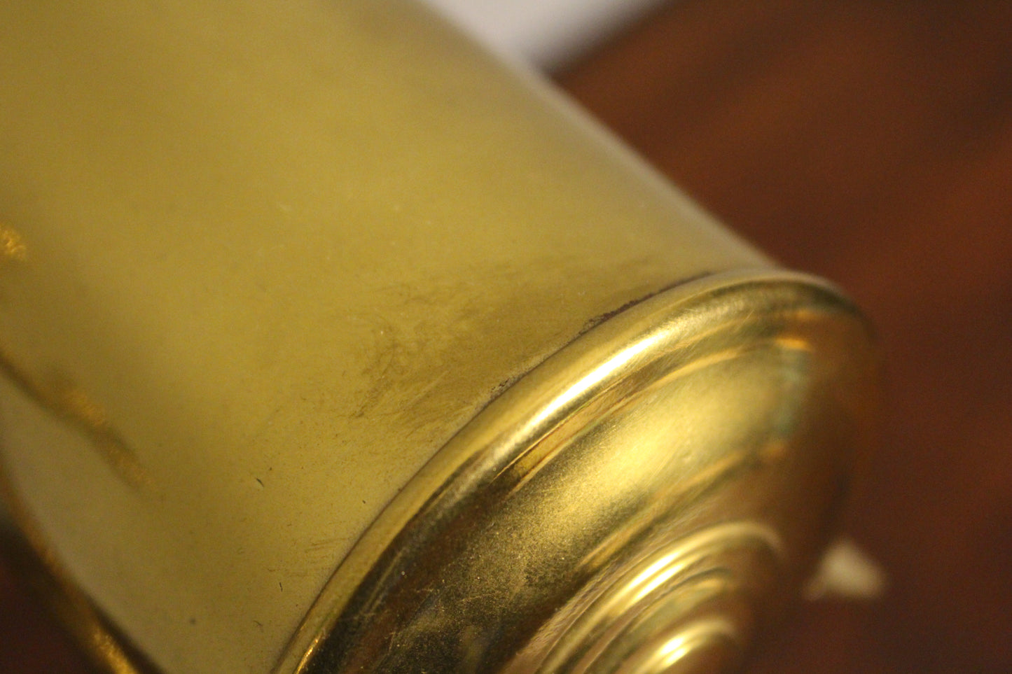 Brass & Black Banker's Desk Lamp