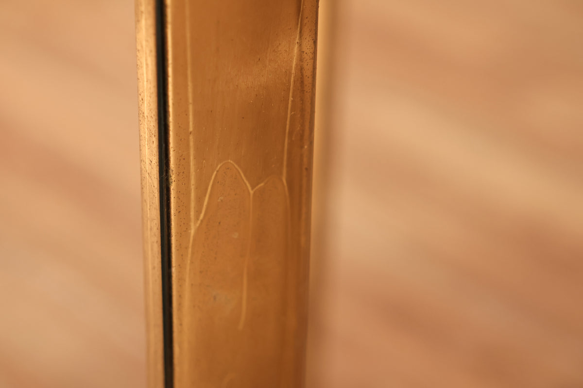 Smoked Glass & Brass Side Table - ONLINE ONLY