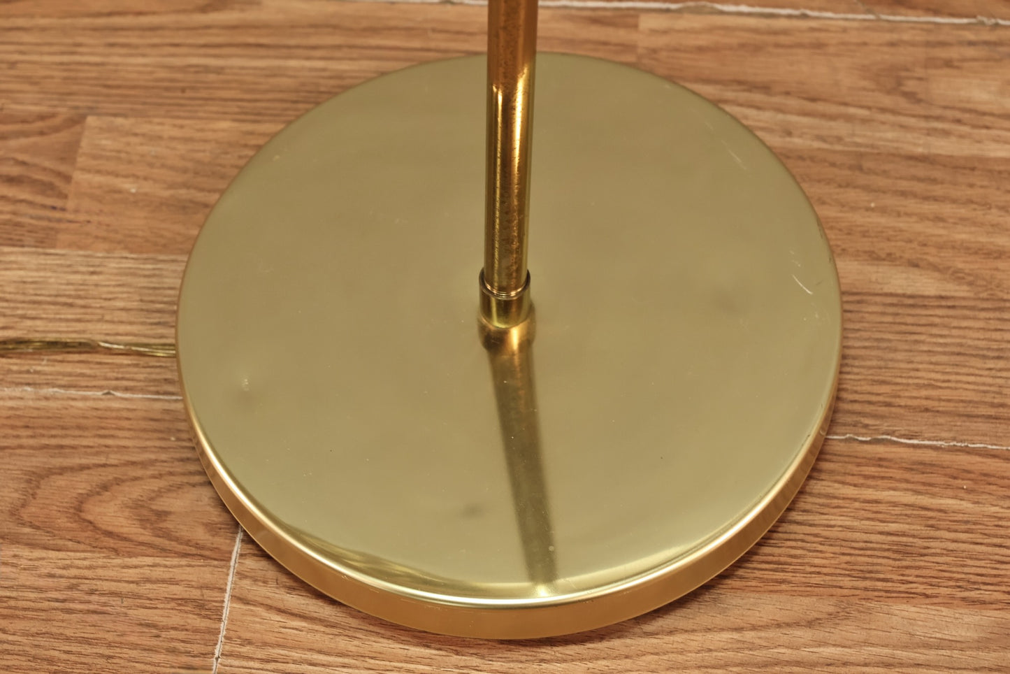 Adjustable Brass Pharmacy Floor Lamp A