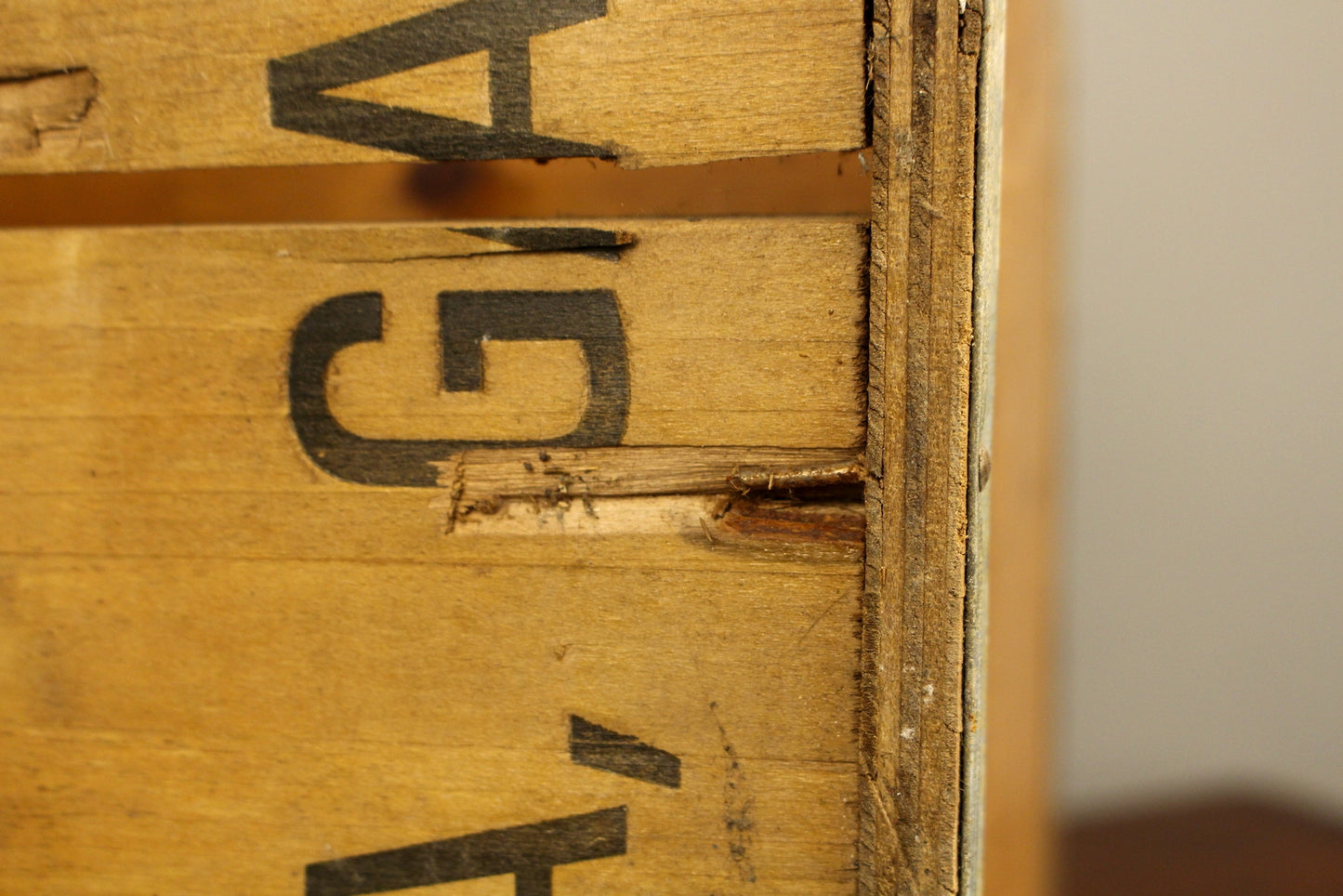 Coca-Cola Divided Wooden Crate