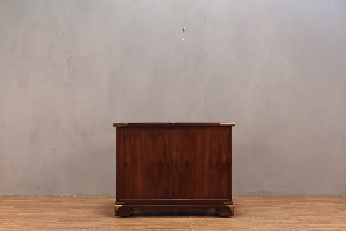 Luxe Chinoiserie Bar Cabinet