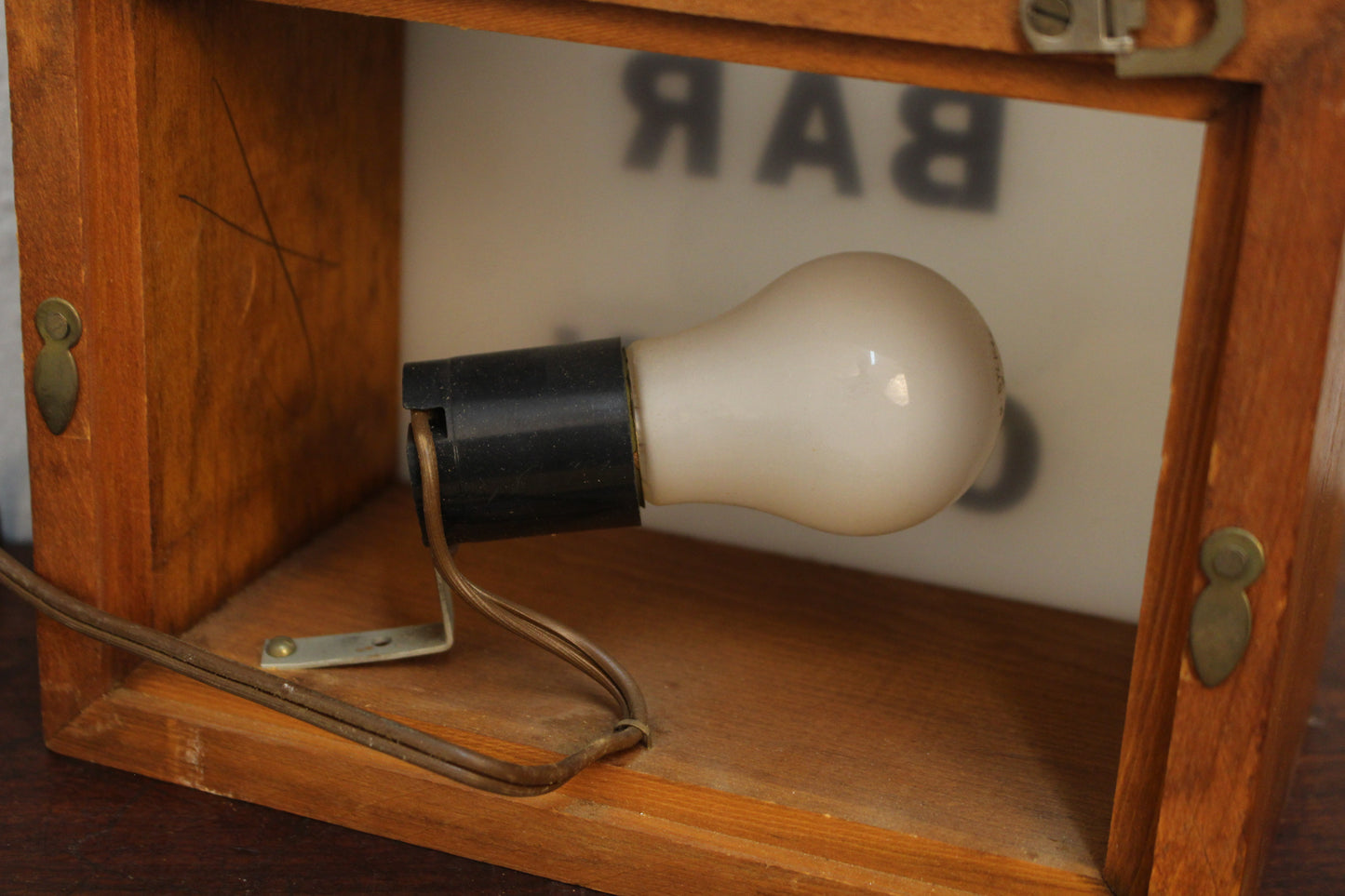Mini "Bar Open" Illuminated Sign