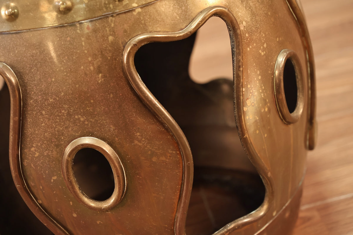 Brass Garden Stool