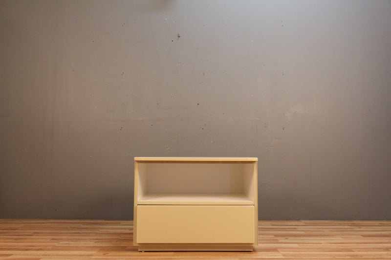 Large Glossy 1-Drawer End Table - ONLINE ONLY