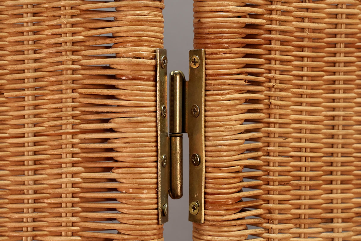 Wicker 3-Panel Room Divider - ONLINE ONLY