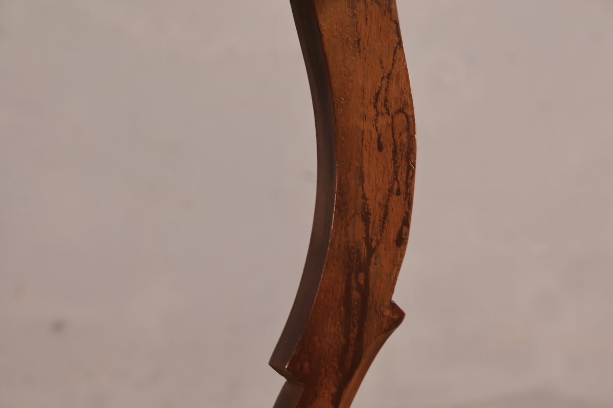 Carved Mahogany Side Table