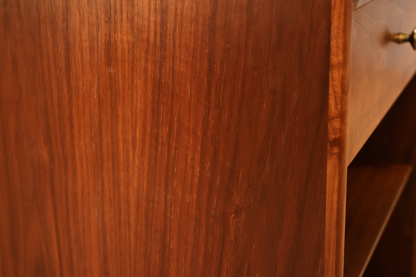 Mid Century Angled 1-Drawer Nightstand - ONLINE ONLY