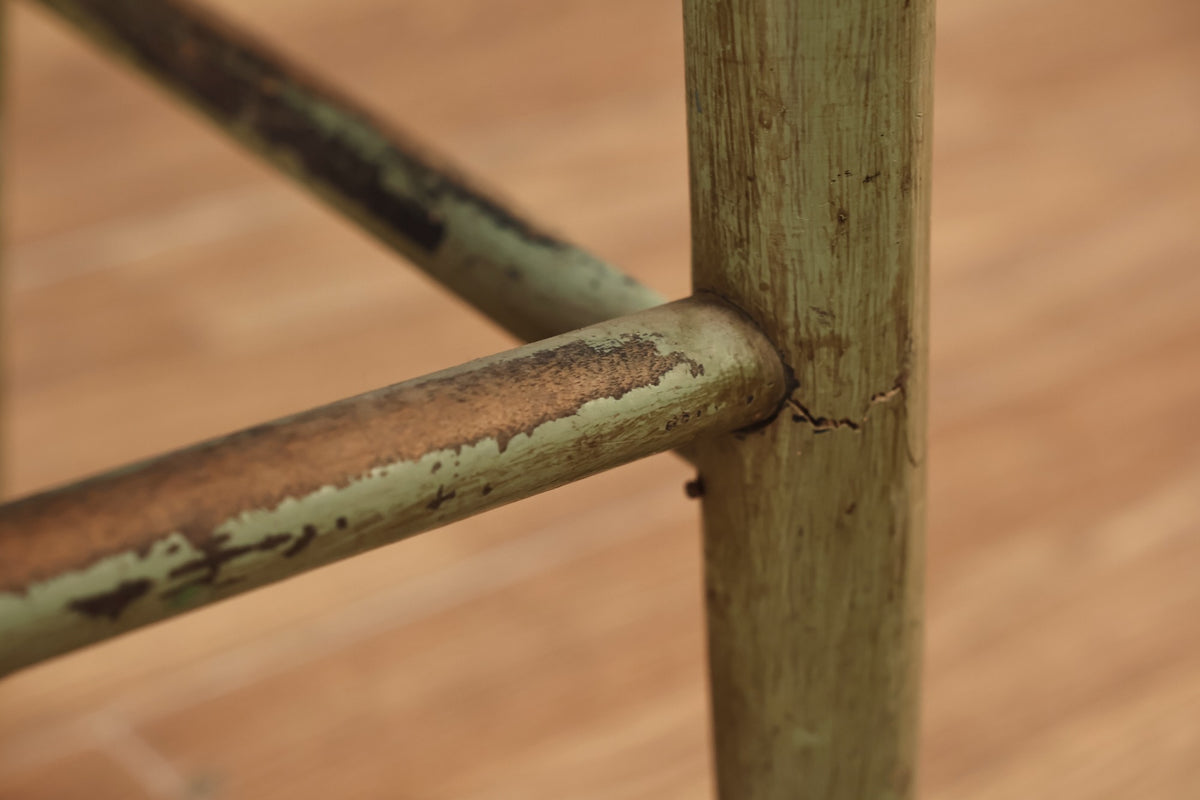 Rustic Sage Stool - ONLINE ONLY