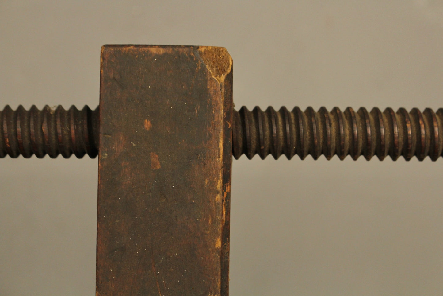 Large Antique Woodworking Clamp C