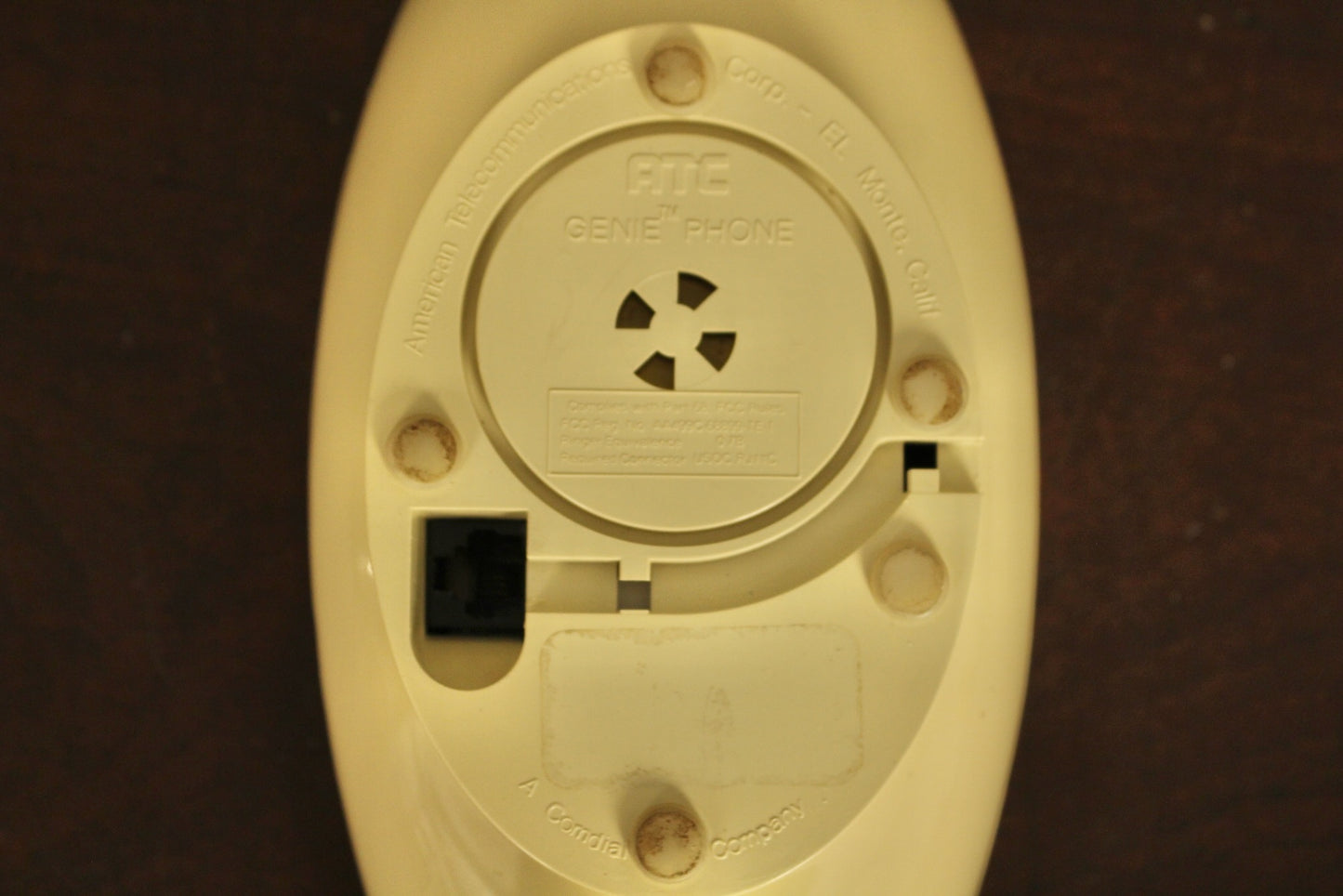 Genie Cream Touch-Tone Phone