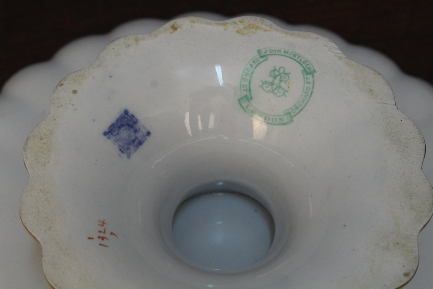 Antique Copeland Spode Pedestal Dish