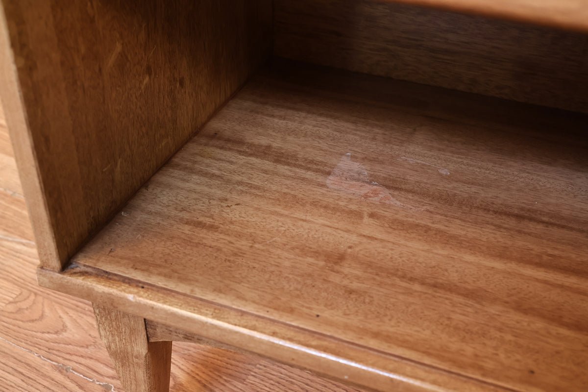 Mid Century Sable 1-Drawer Nightstand