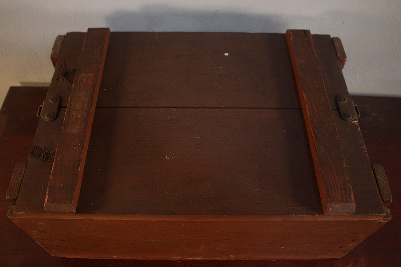Large Wood & Rope Box