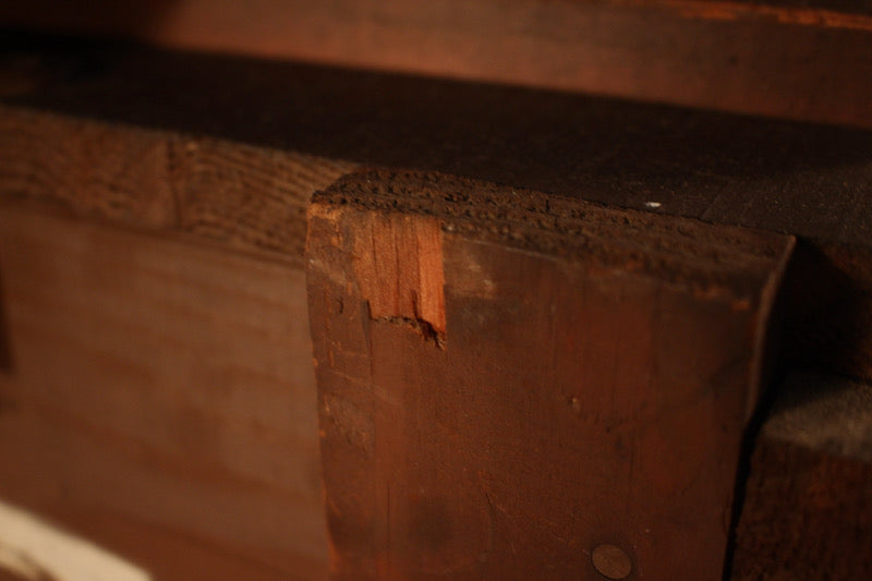 Large Wood & Rope Box