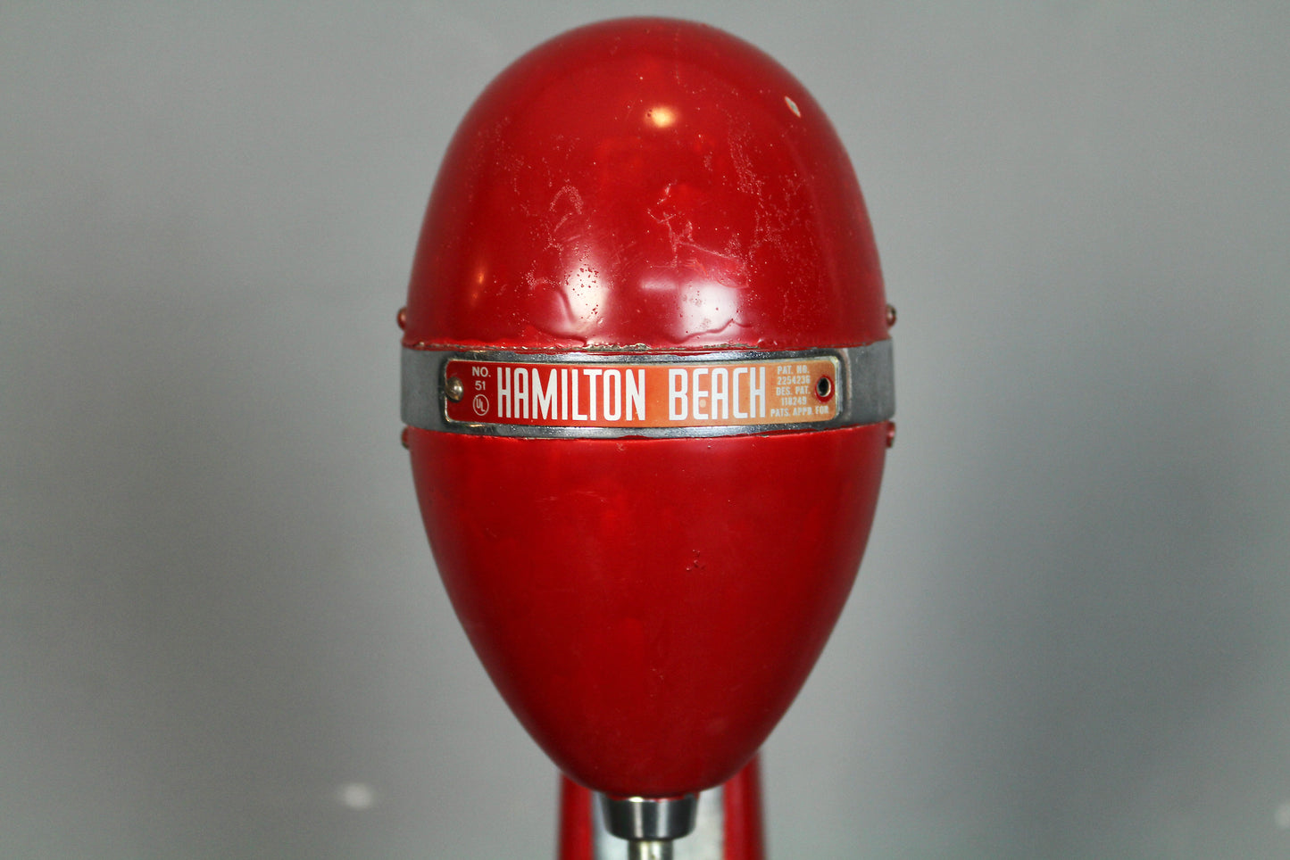 1950s Hamilton Beach Red Drink Mixer