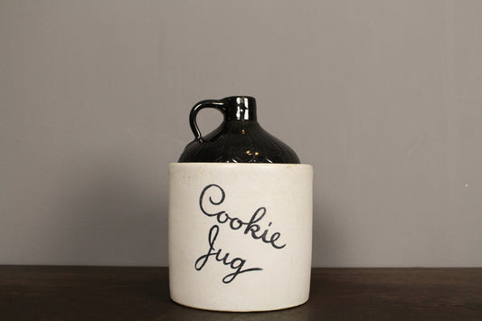 Rustic Ceramic Cookie Jar