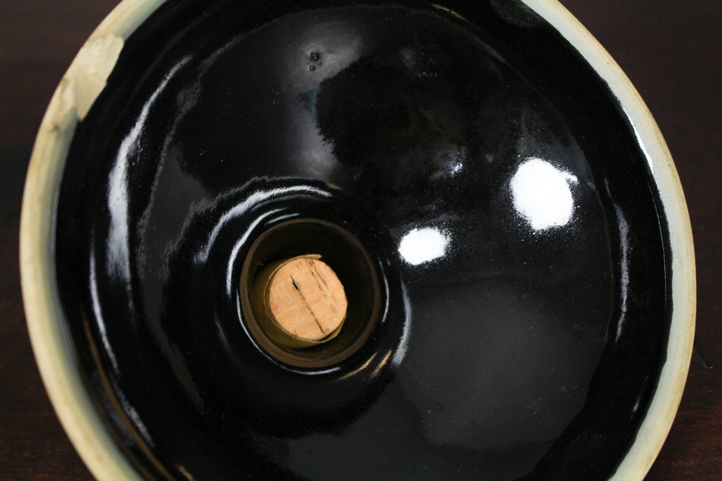Rustic Ceramic Cookie Jar