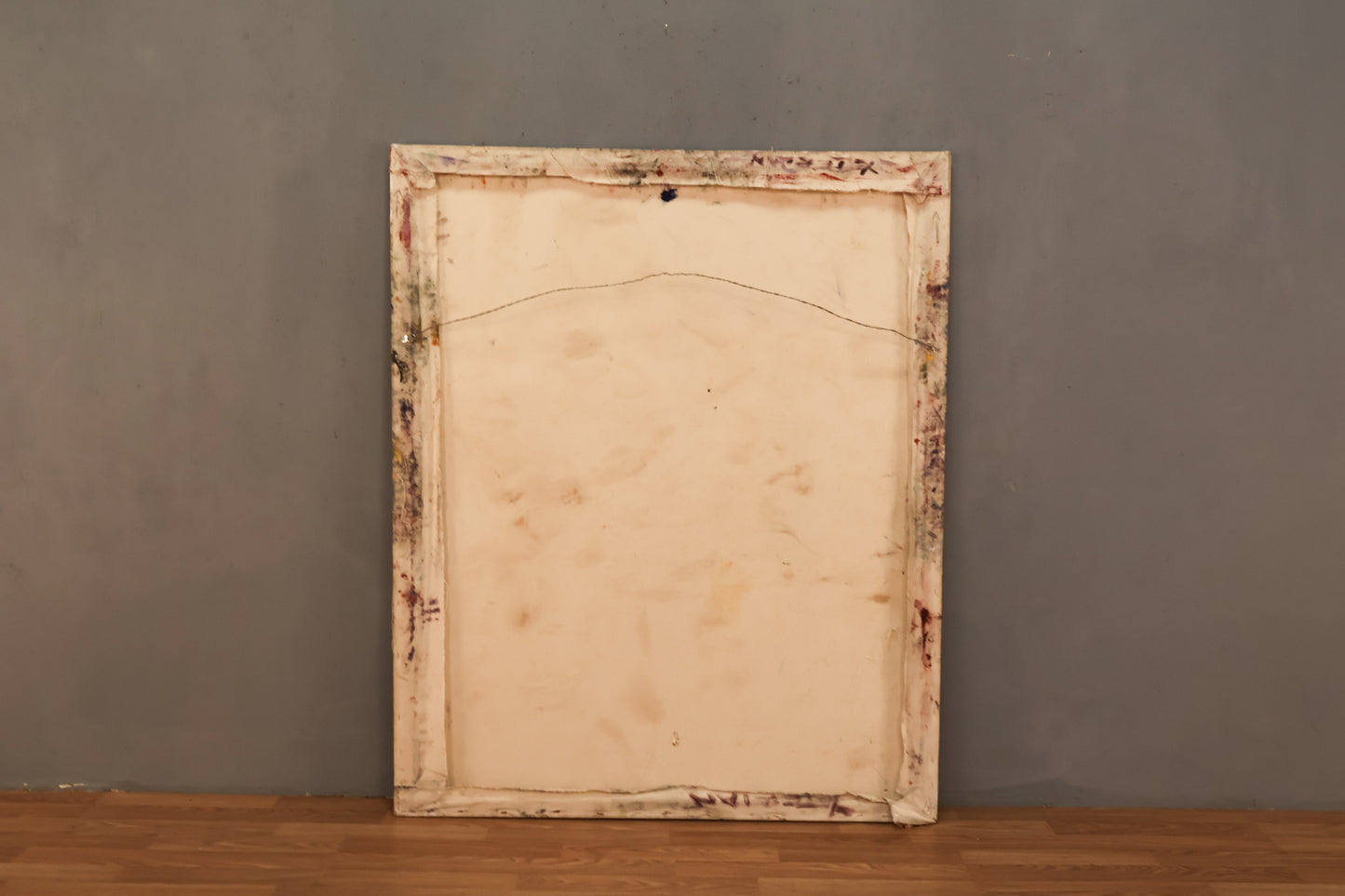 Large "Sneaking Treats" Abstract Painting