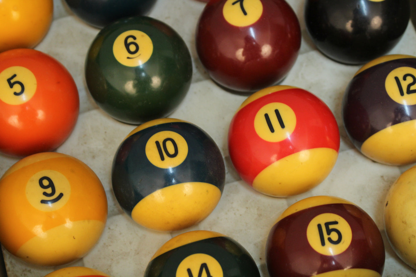 Set Of Billard Balls H