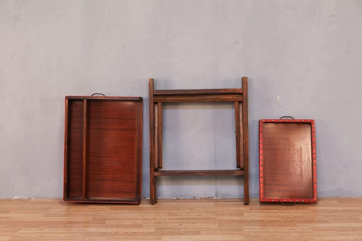 Campaign Red Folding Bar Stand - ONLINE ONLY