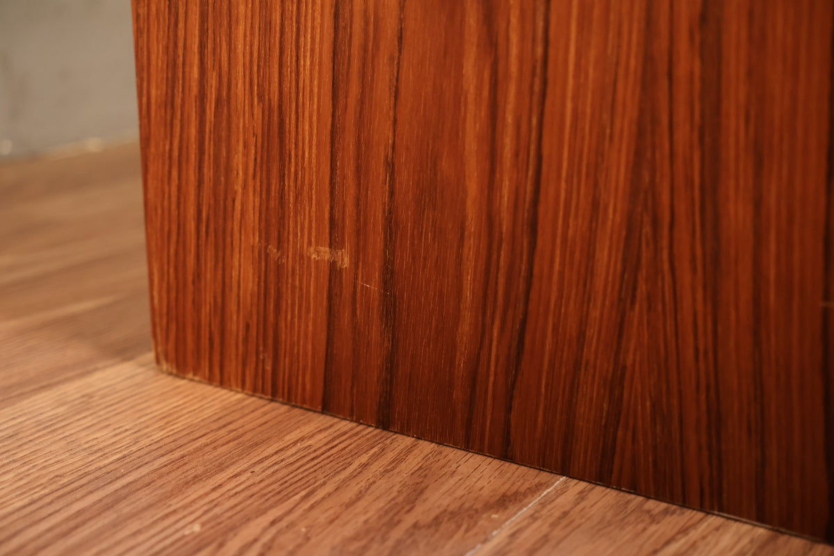 Large Danish Teak Bureau Desk