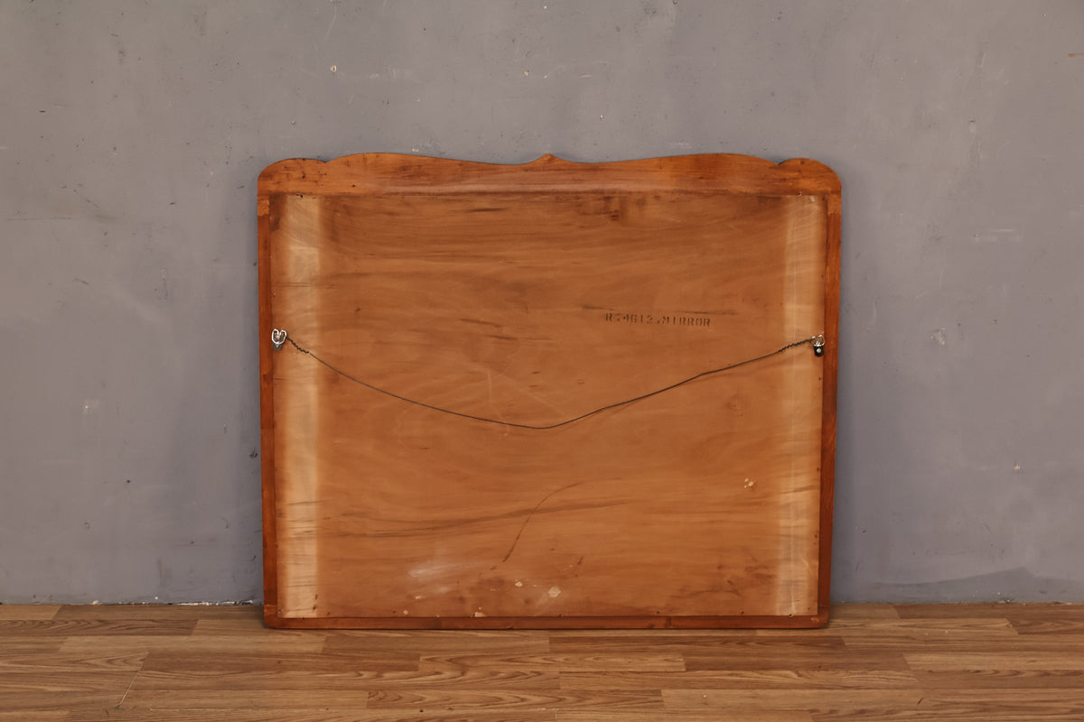 Carved Maple Mirror