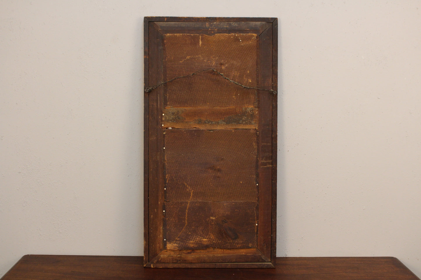 1800s Paneled Ogee Mirror