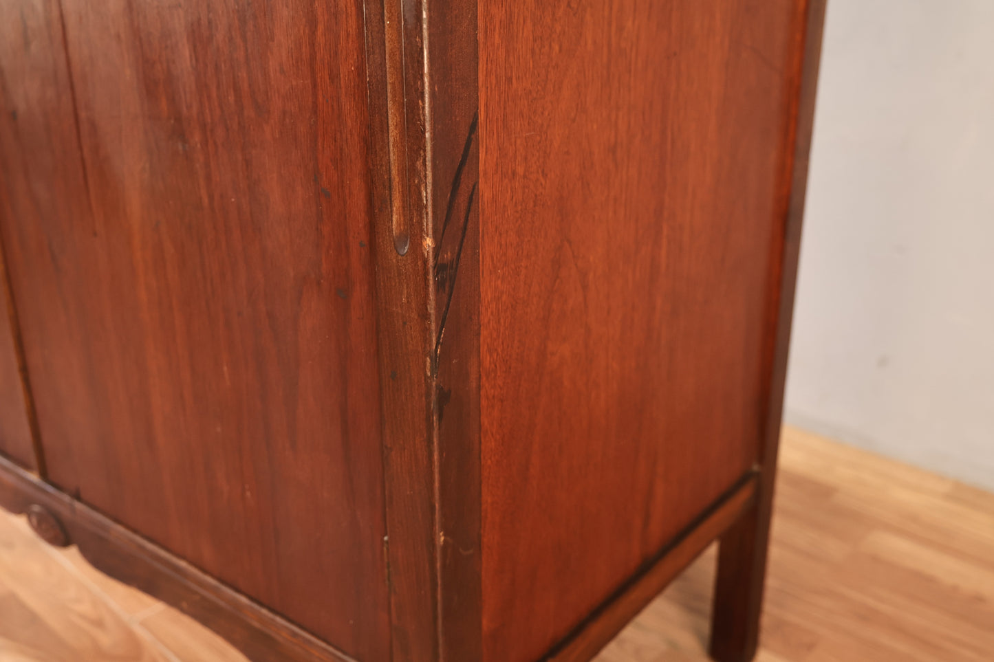 Antique Mahogany 3-Drawer Chifferobe - ONLINE ONLY